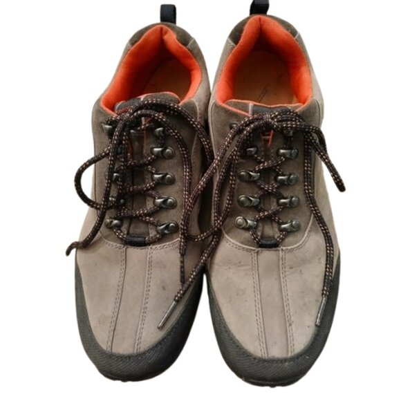 Rockport Mens Motion Trek Vibram Beige Suede Upper Hiking Shoes Size 10 - Picture 1 of 5